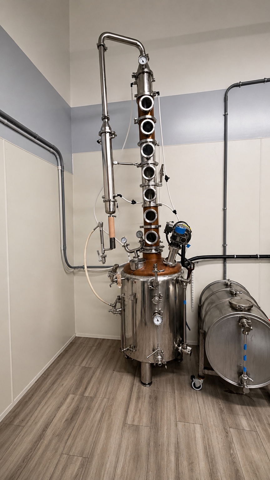 The production still at 12th Hawaii Distiller